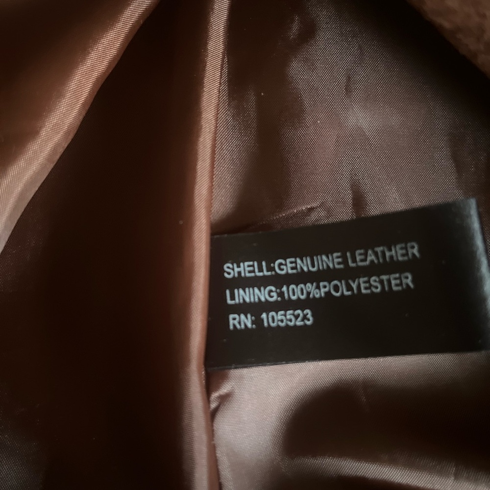 Chestnut Vintage Suede Trench Coat - Picture 9 of 9
